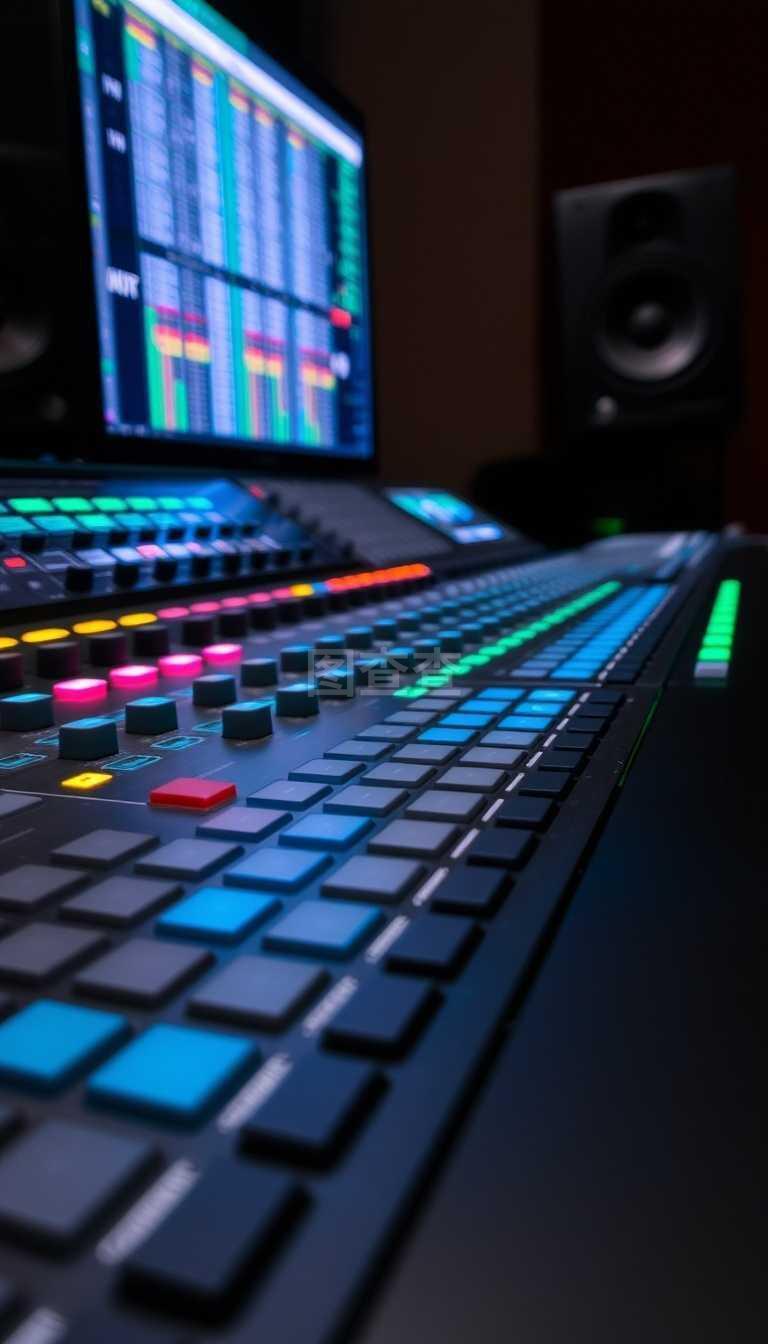 掌控声音的艺术 深度解析广角专业音频混合板控制台